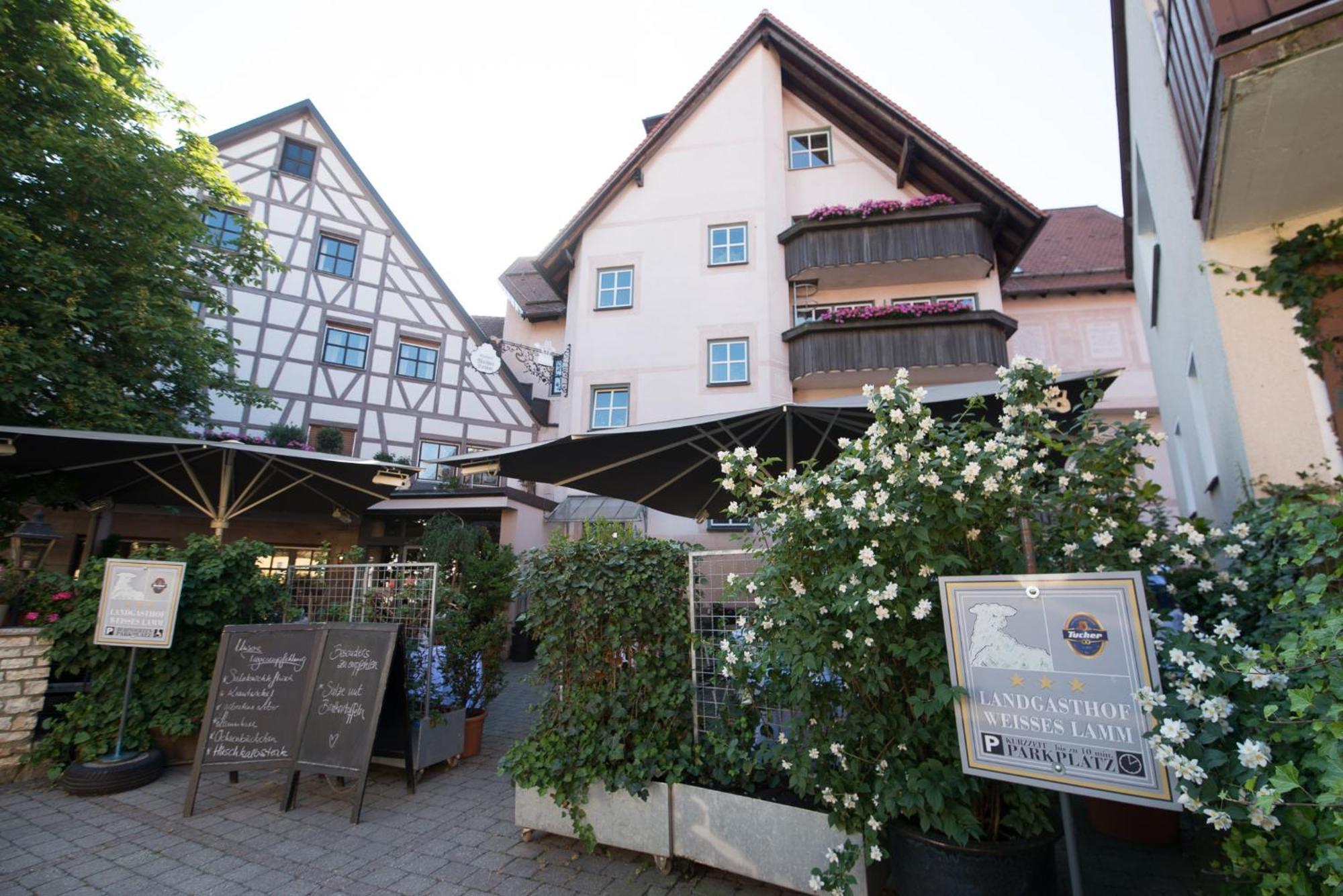 Landgasthof Weisses Lamm Engelthal Esterno foto